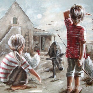 Op 'n dag | Canvas Prints