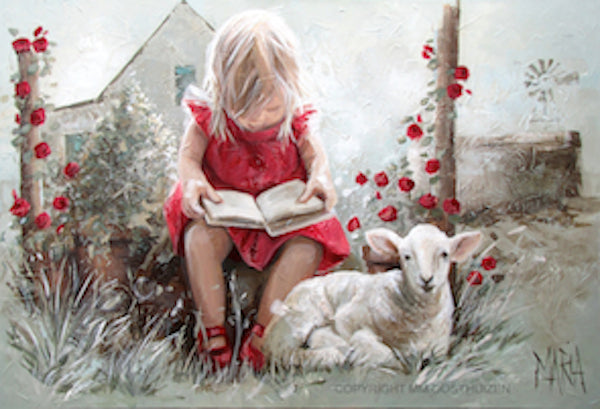 Once upon a lamb | Canvas Prints