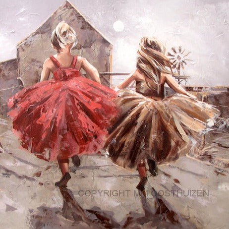 tutus op die plaas | A3 Paper Print