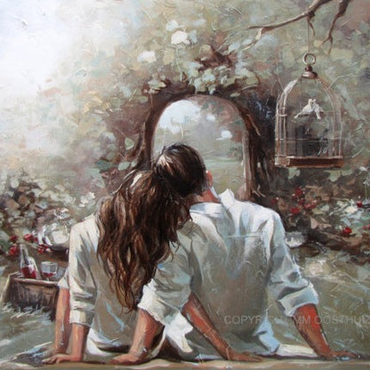 Love picnic | Canvas Prints