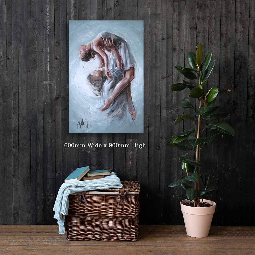 He carries me | Canvas Prints