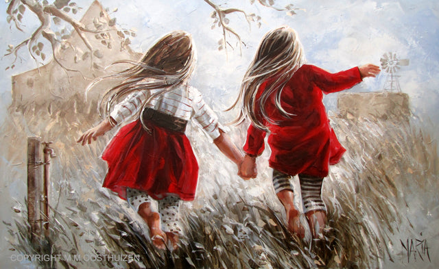 Dance in the field | A3 Paper Print