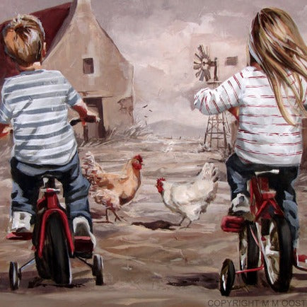 Training wheels | Canvas Prints