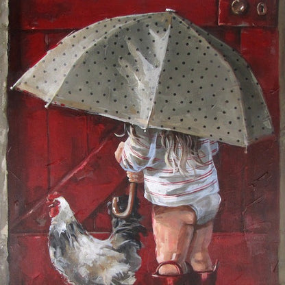 Red boots  | Canvas Prints