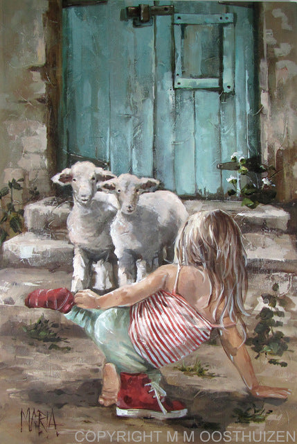 Little Lambs | Canvas Prints