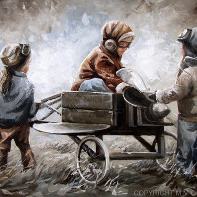 Let us do it again | A4 Paper Print