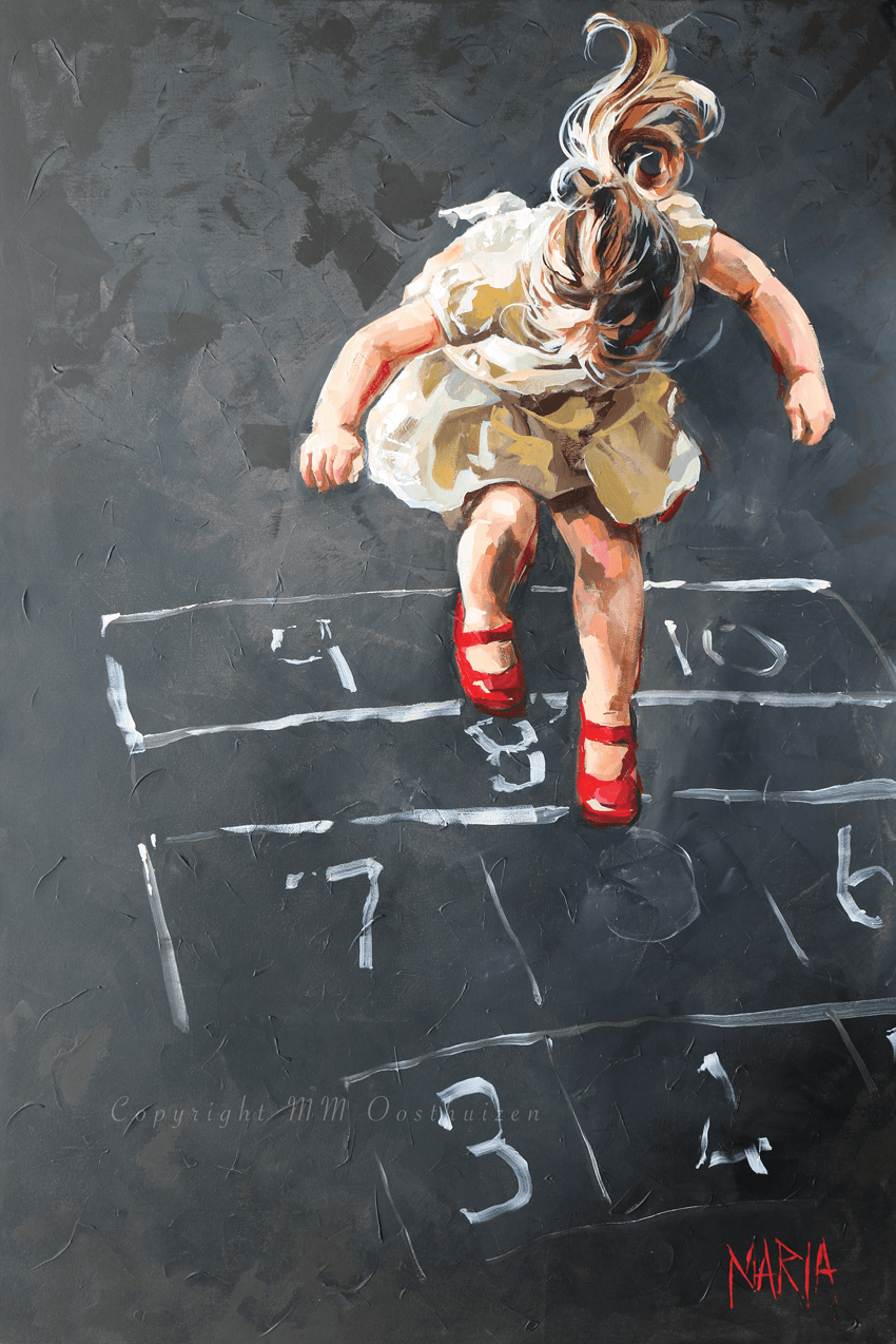 Hopscotch | A4 Paper Print