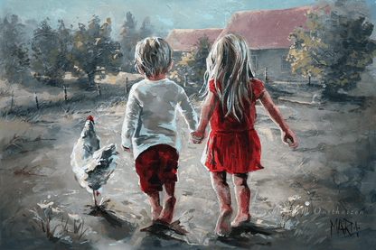 The three of us | A3 Paper Print