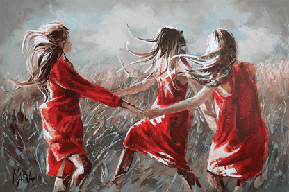 Sisters joy forevermore | A4 Paper Print