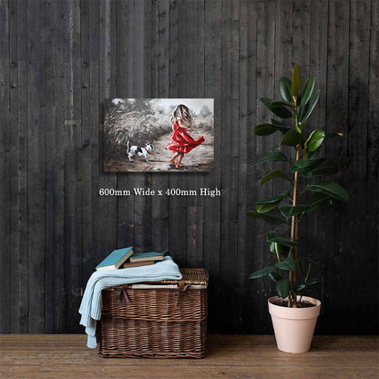 Dans oppad | Canvas Prints