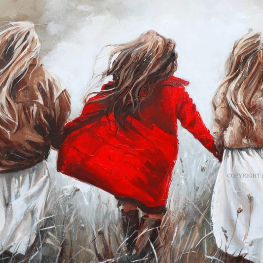 Love centered friendship (oil)