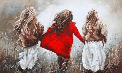 Love centered friendship (oil)