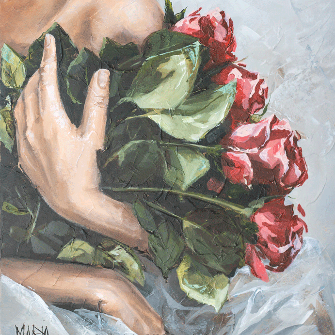 Red Roses | A4 Paper Print