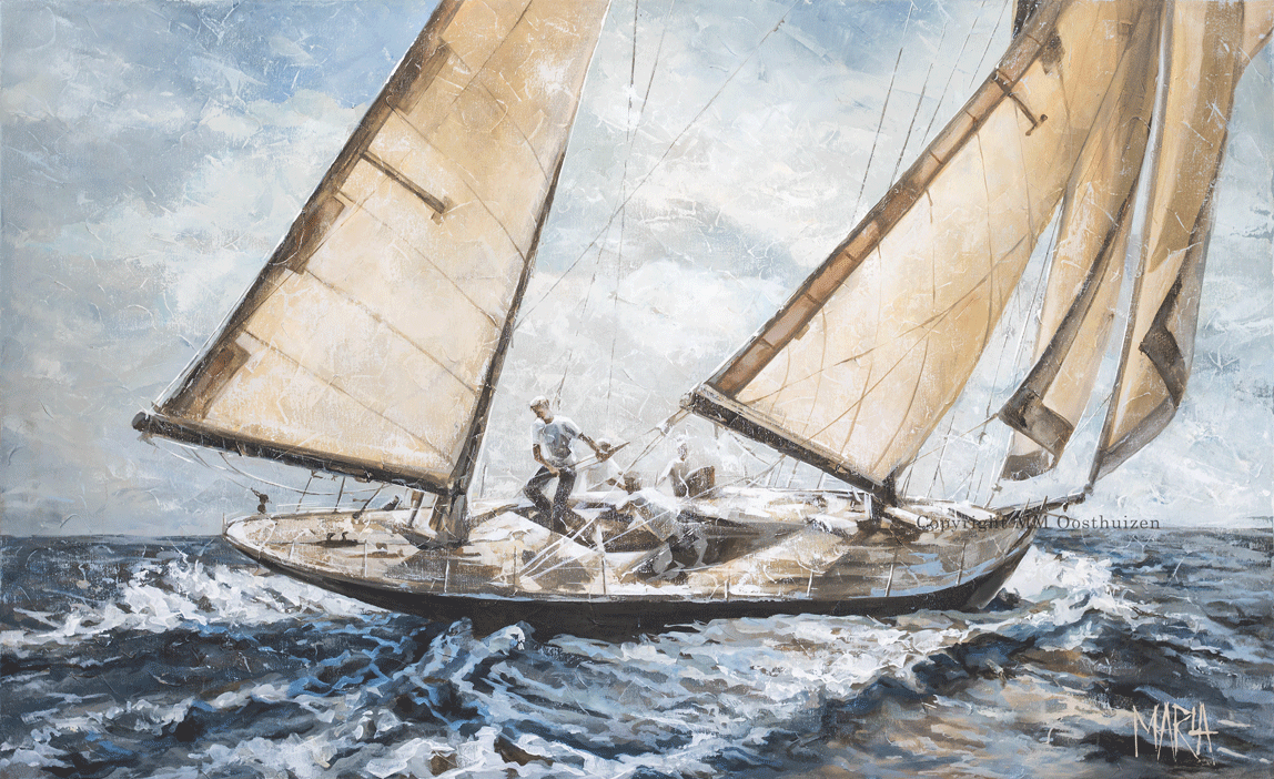 Sailing Forward | A4 Paper Print