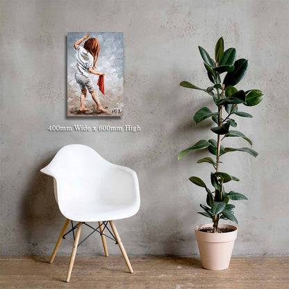 Little Red Warriors II | Canvas Prints