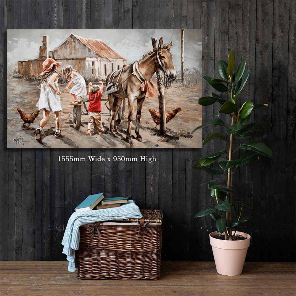 Busy days | Canvas Prints