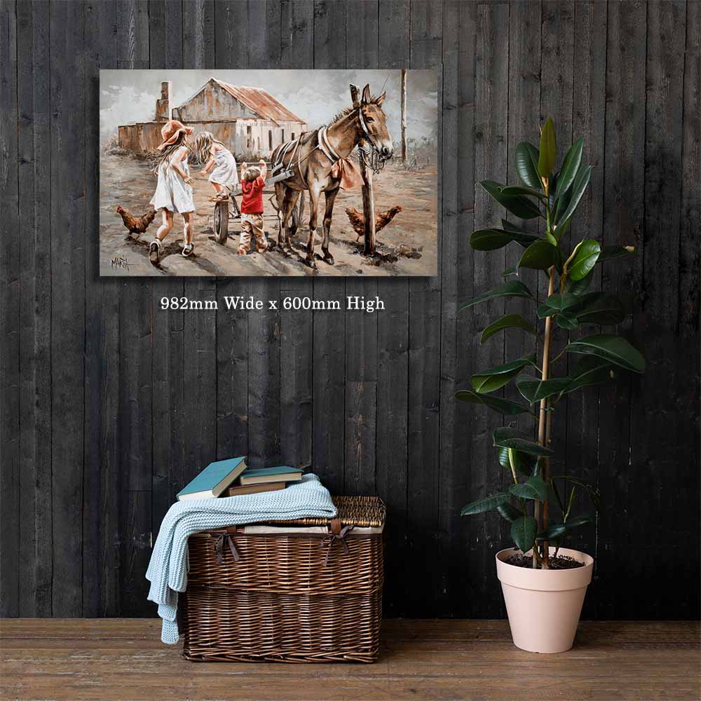 Busy days | Canvas Prints