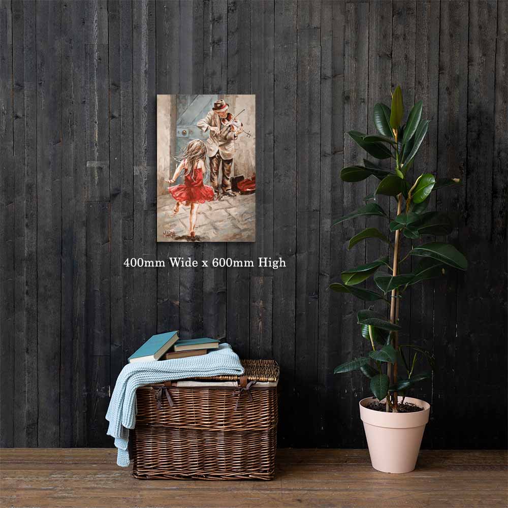 The Violin Player | Canvas Prints