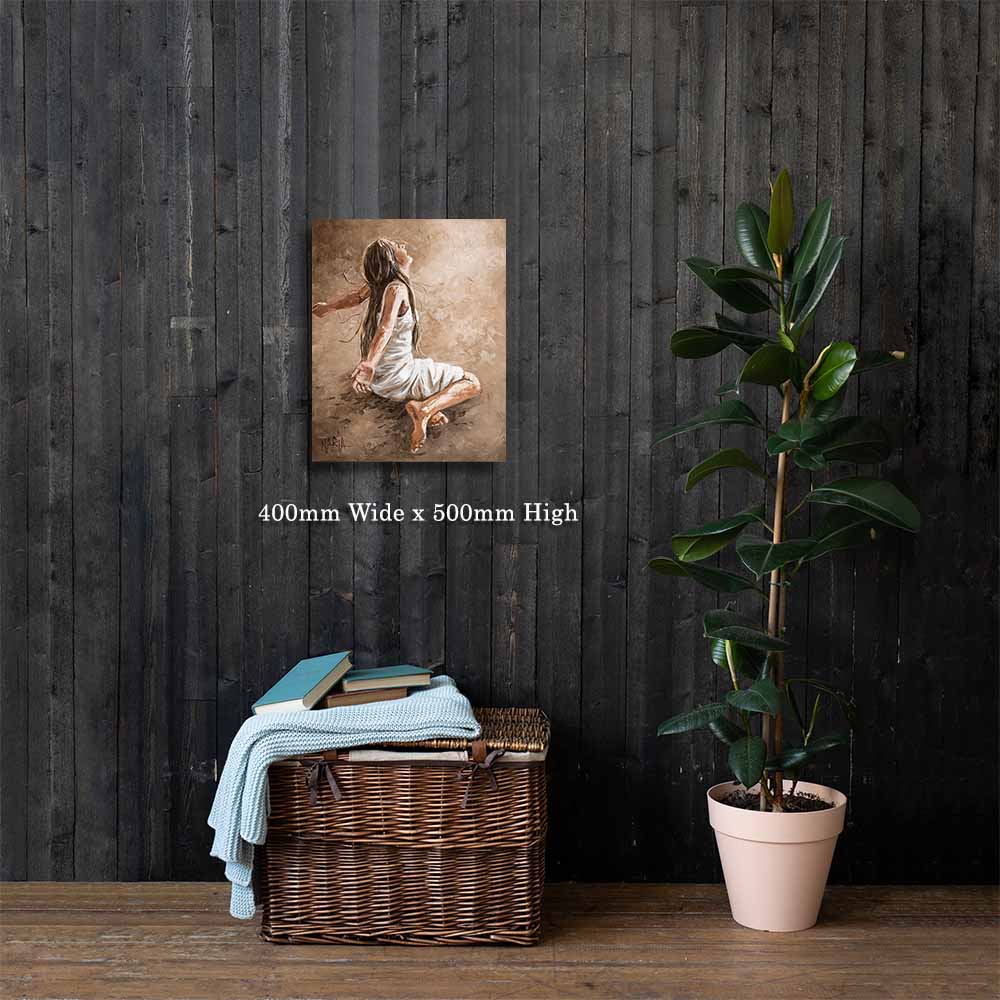 Hoe Groot is U | Canvas Prints