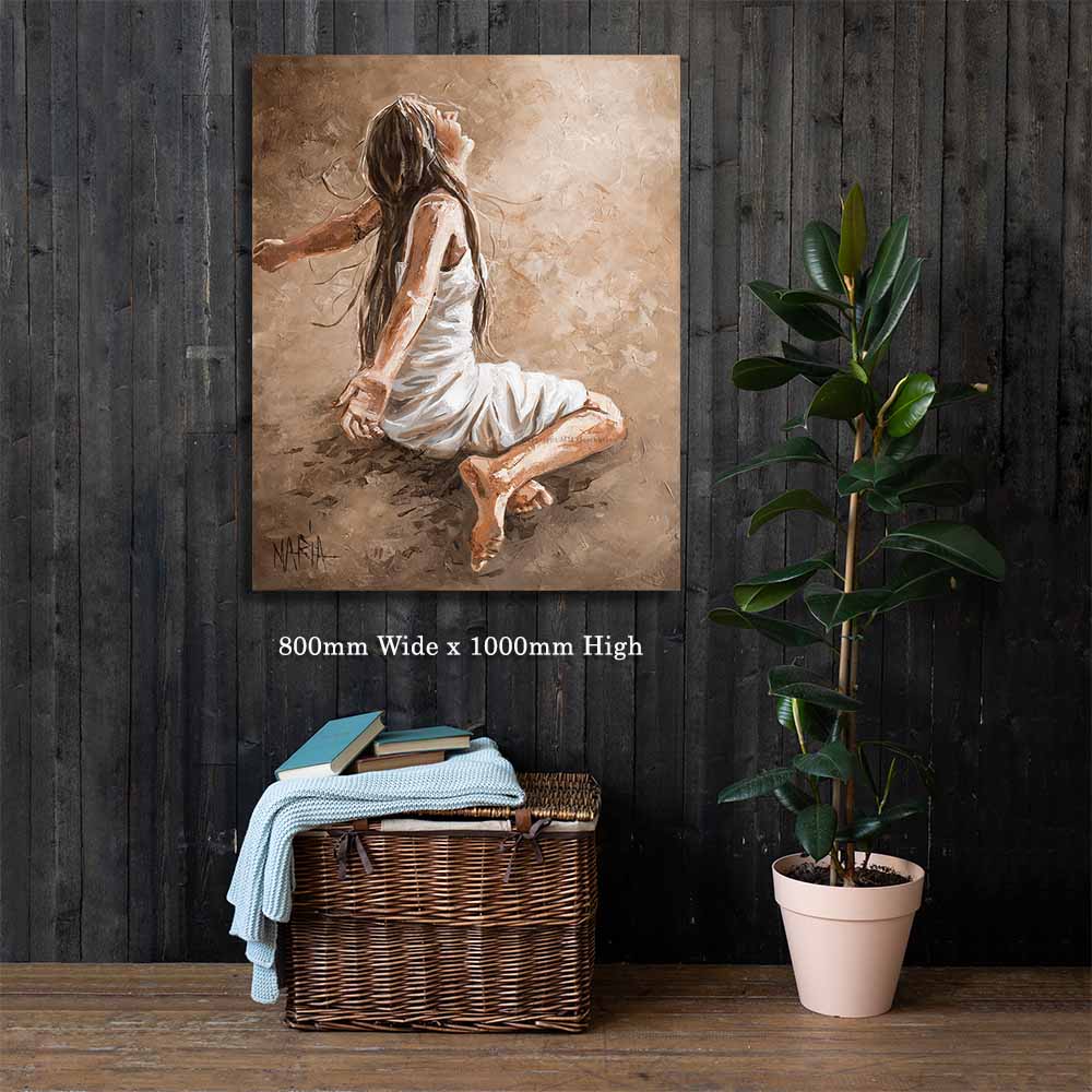 Hoe Groot is U | Canvas Prints