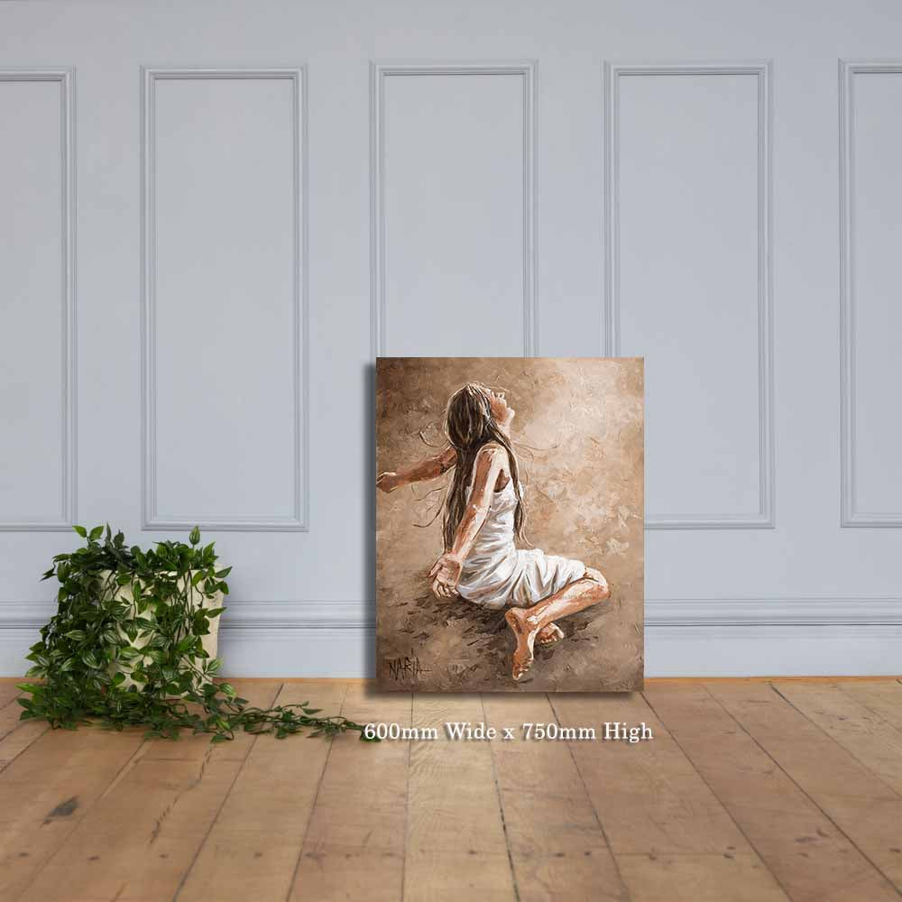 Hoe Groot is U | Canvas Prints