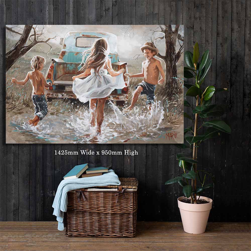 Summer Rain | Canvas Prints