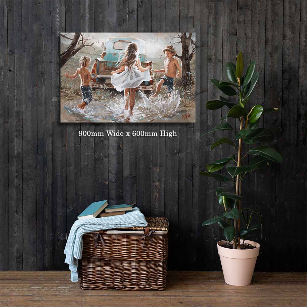 Summer Rain | Canvas Prints