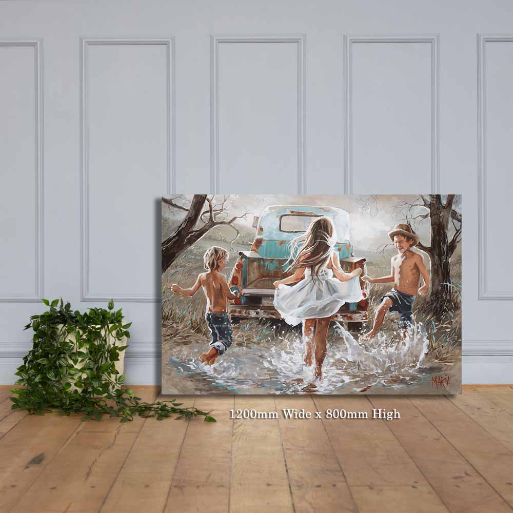 Summer Rain | Canvas Prints