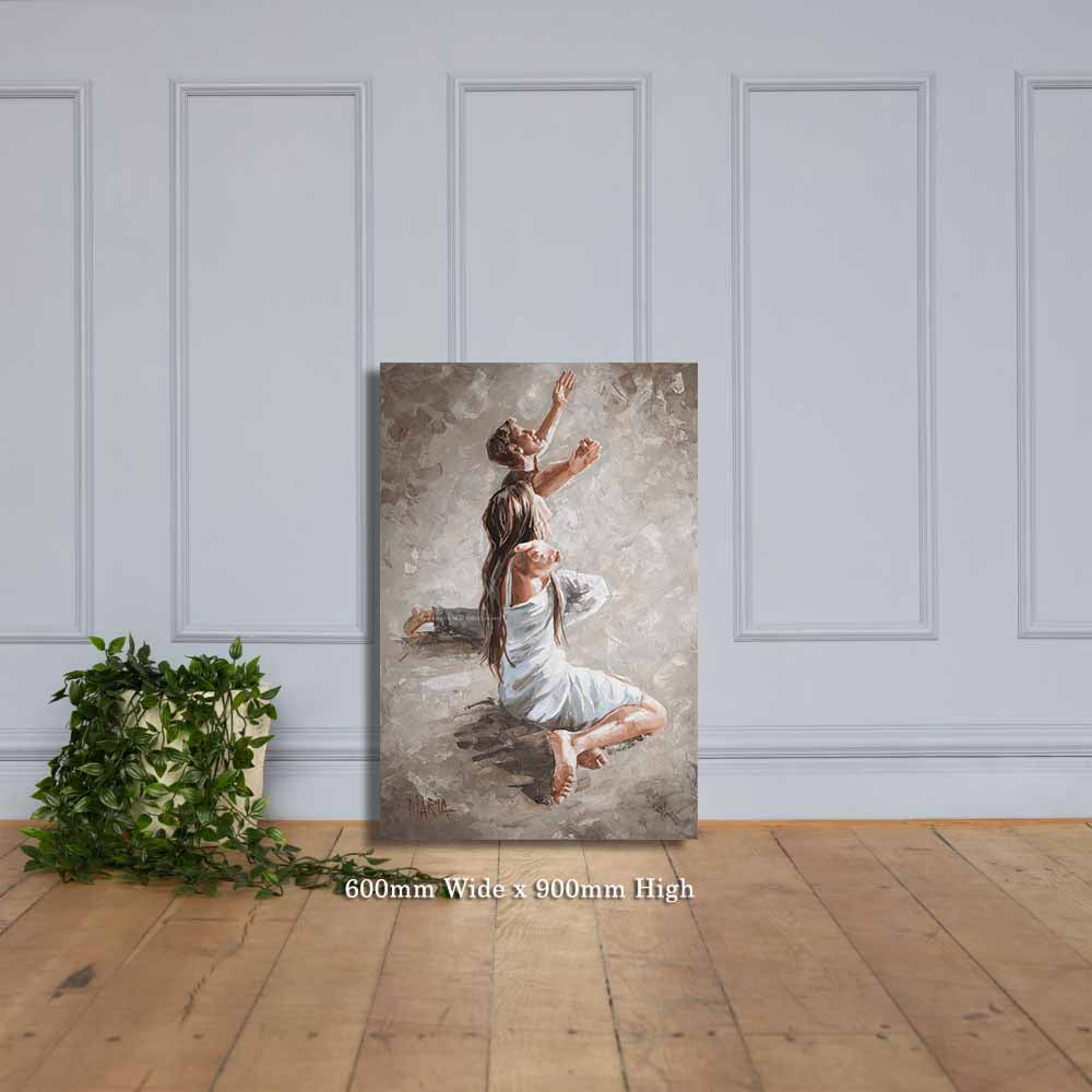 I get my Validation from the Cross  | Canvas Prints