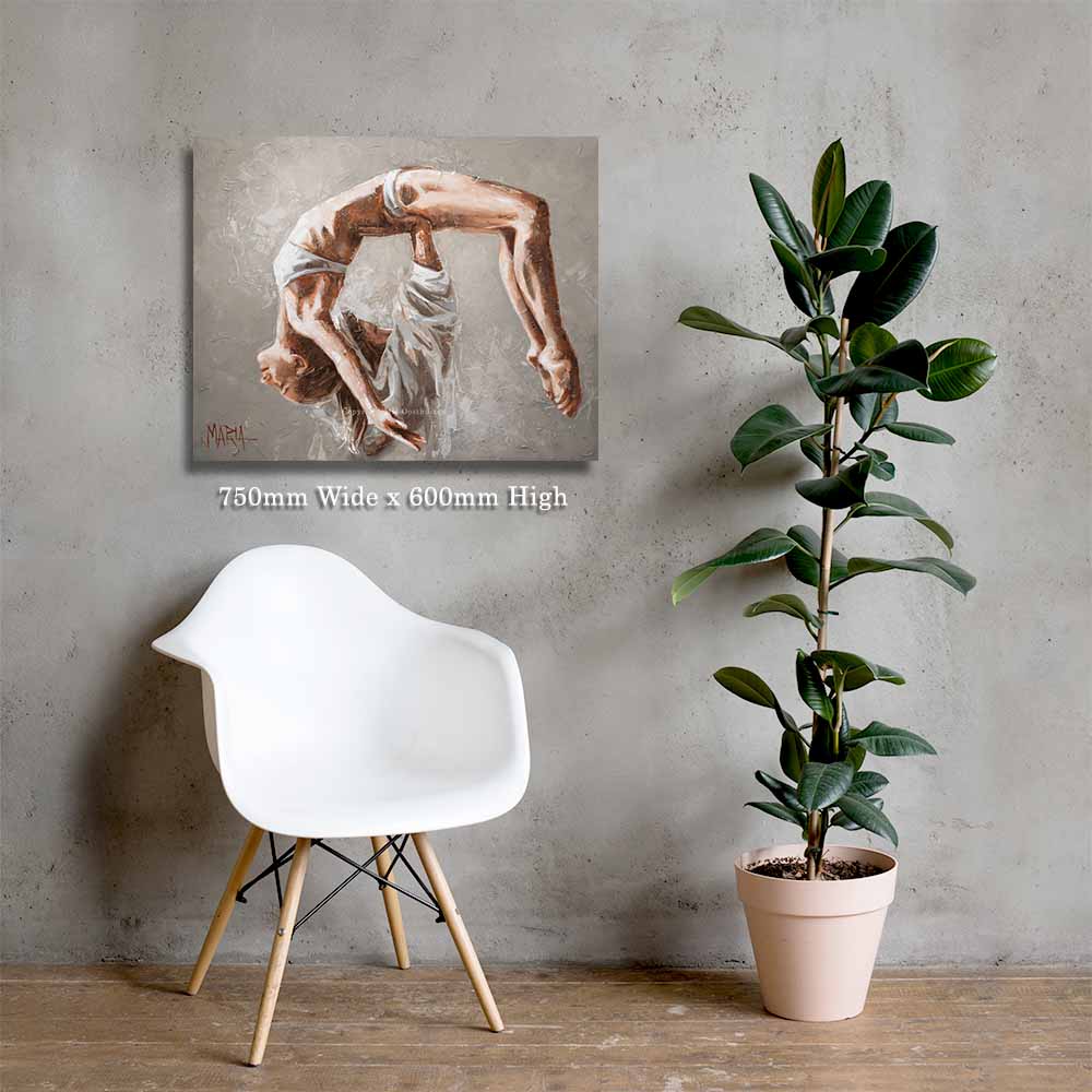 God is my Strength | Canvas Prints