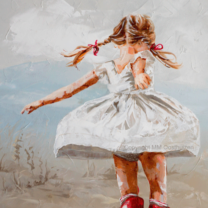 Turn - I am Free Series | Canvas Prints