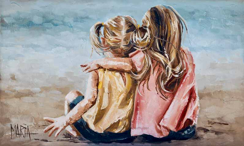 Sisters - Overwhelming Love | Canvas Prints