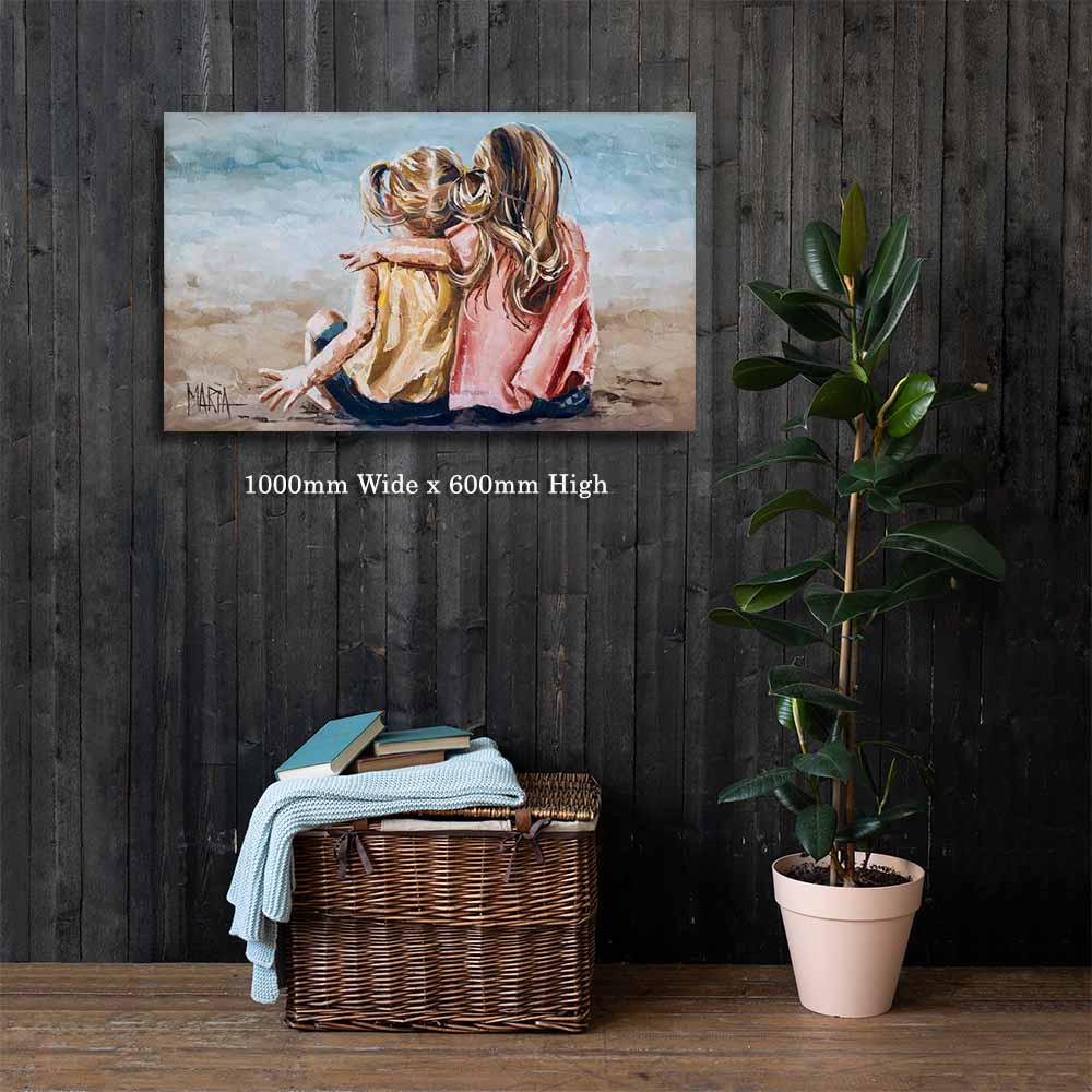 Sisters - Overwhelming Love | Canvas Prints