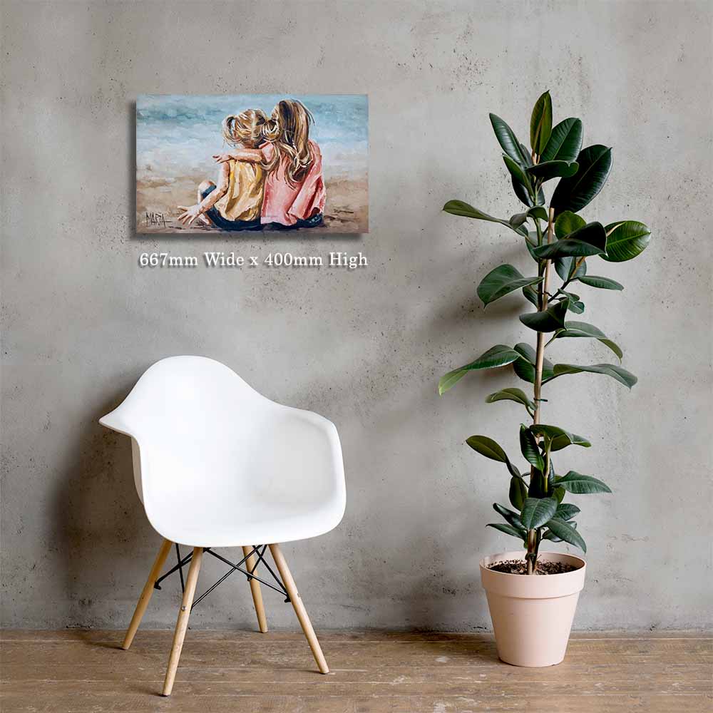 Sisters - Overwhelming Love | Canvas Prints