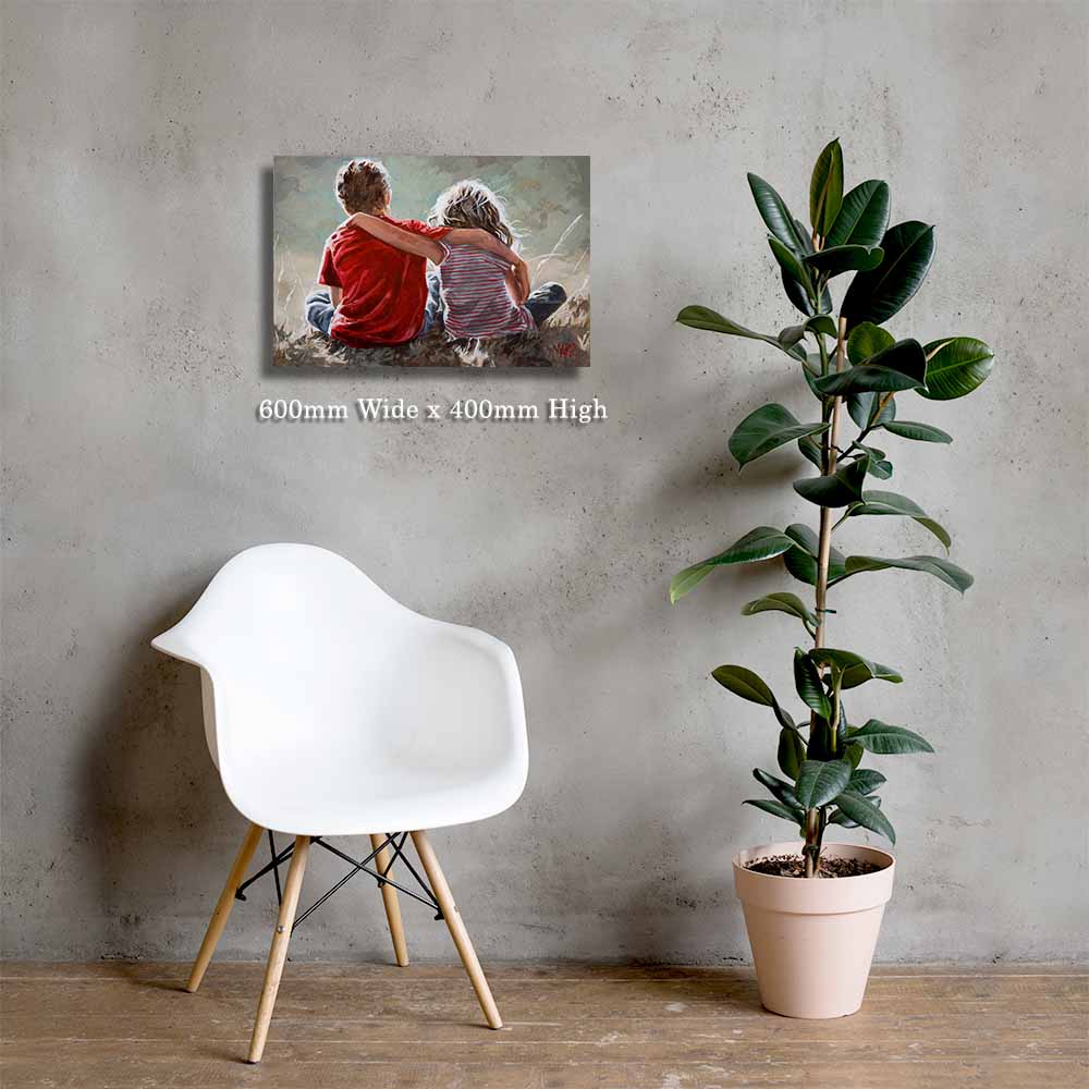 Effortless Friendship | Canvas Prints
