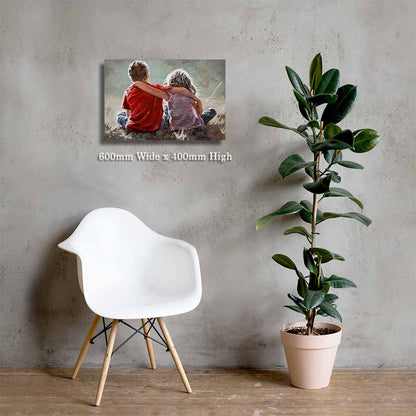 Effortless Friendship | Canvas Prints