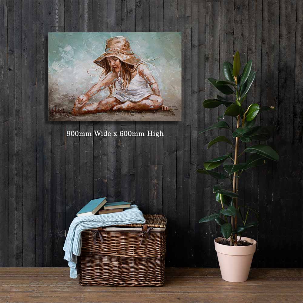 Sandy Toes | Canvas Prints