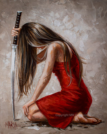 Here I bow | Canvas prints