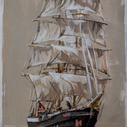 Sails set | A3 Paper Print