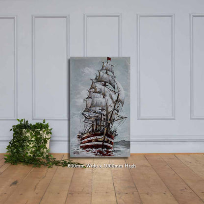 Spectacular approach | Canvas prints