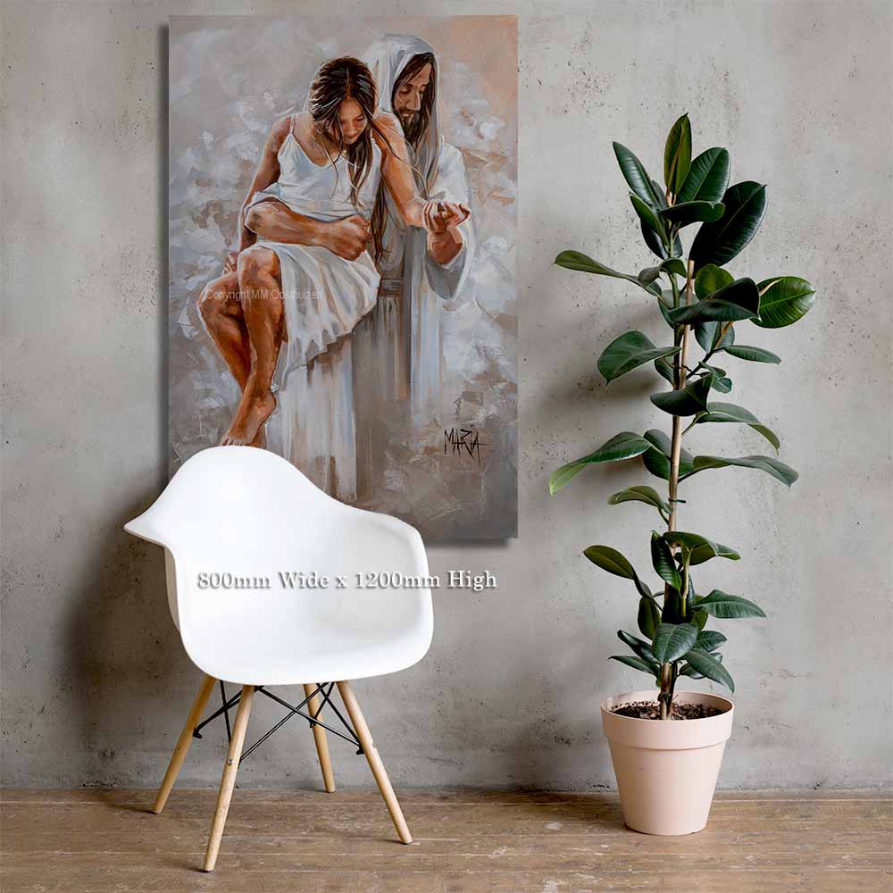 I will carry you | Canvas prints
