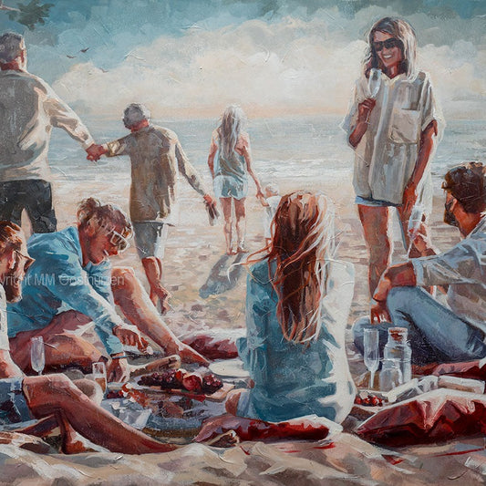 The Picnic | Canvas prints