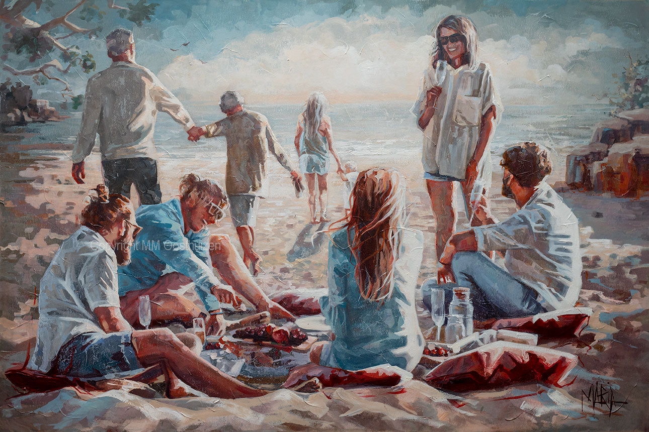 The Picnic | Canvas prints