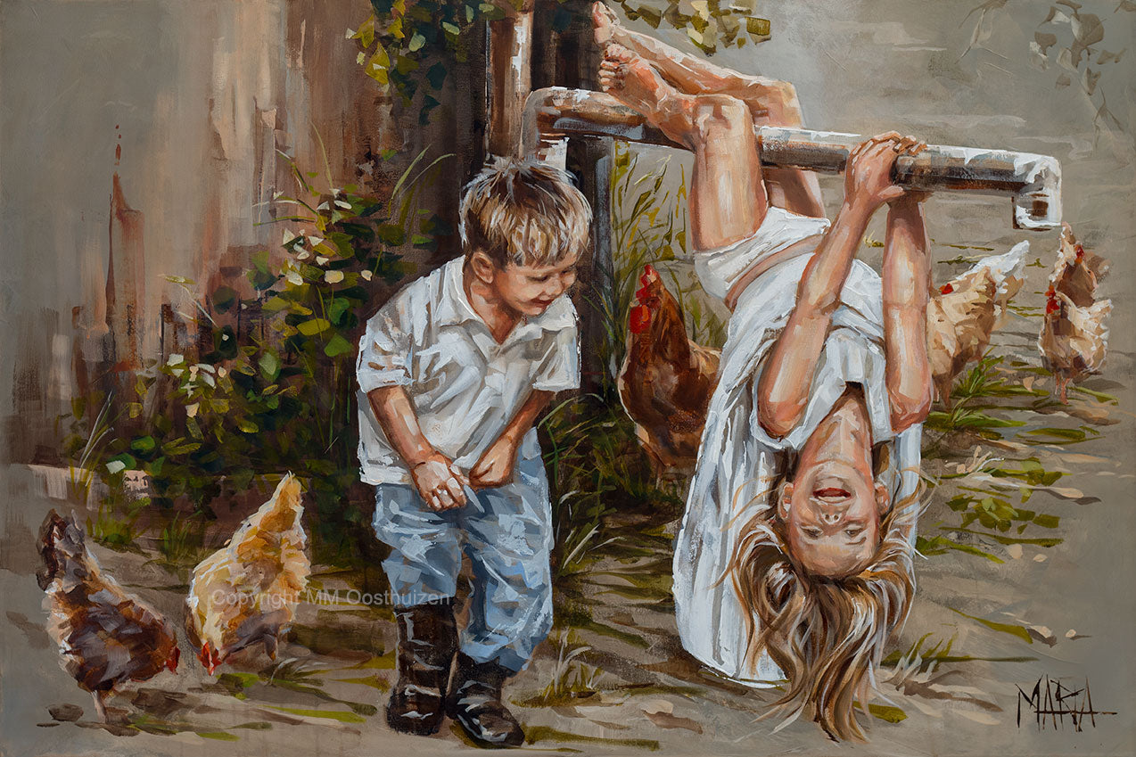 Jy is onderstebo | Canvas Prints