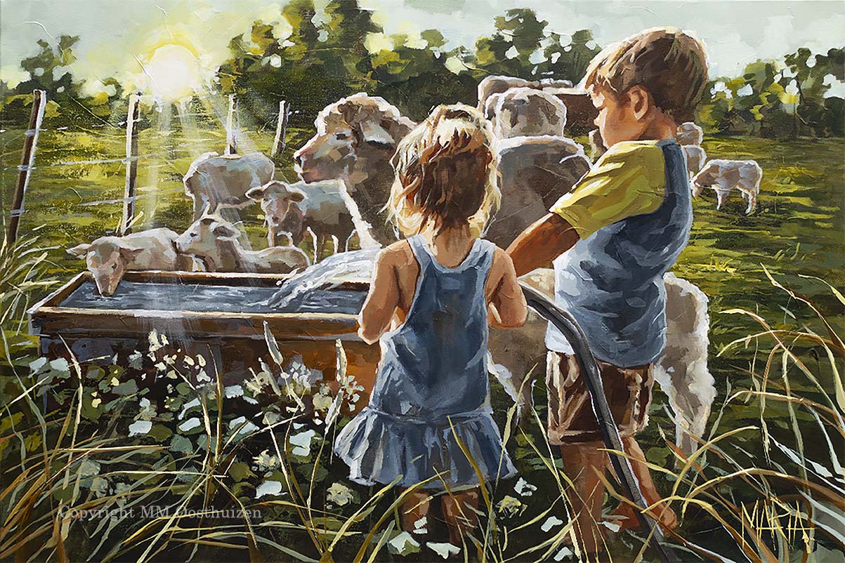 Hulle Werkie | A4 Paper Print