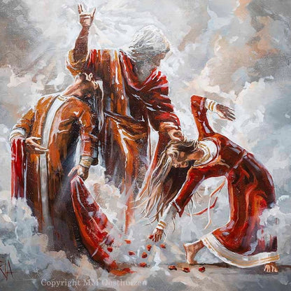 Trinity Dance | A3 Paper Print