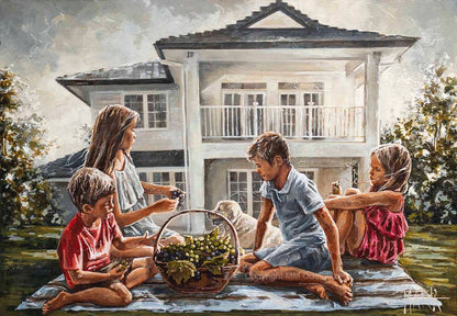 Our Home My Heart | Canvas Prints