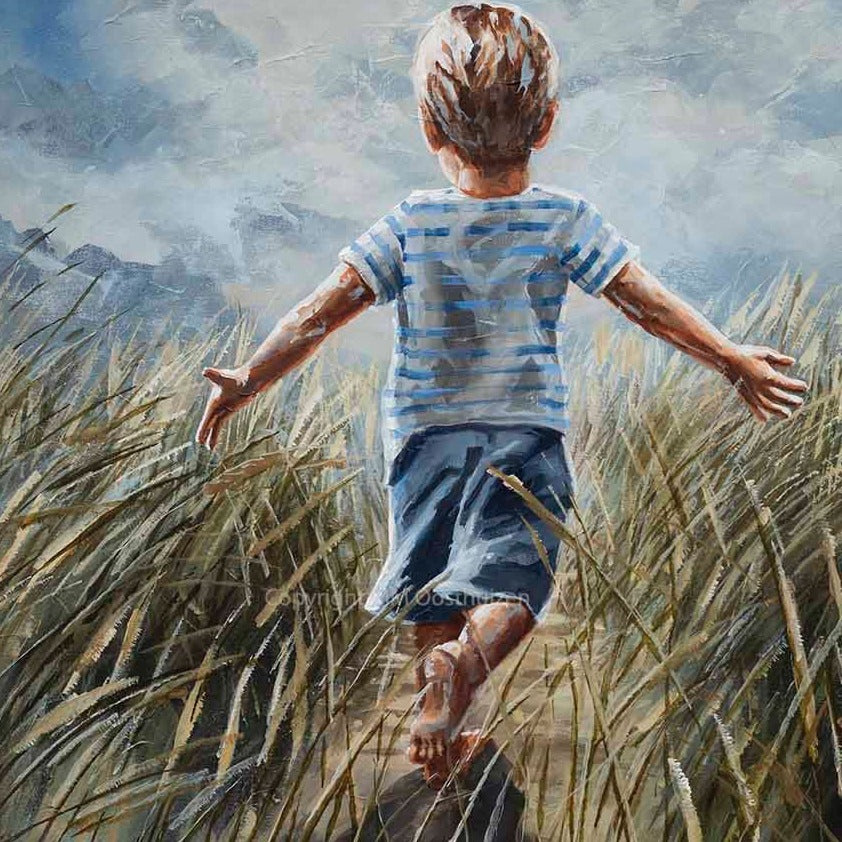 Home A3 paper print fine art by Maria Magdalena Oosthuizen