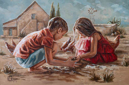 Plaas Kinders | Canvas Prints