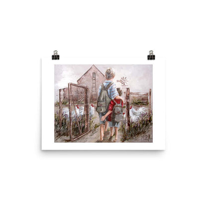 Saamstap | A3 Paper Print
